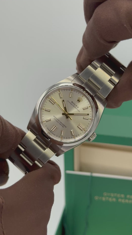 Oyster Perpetual Assembled (100) 36mm 126000 Stainless Steel Silver Dial