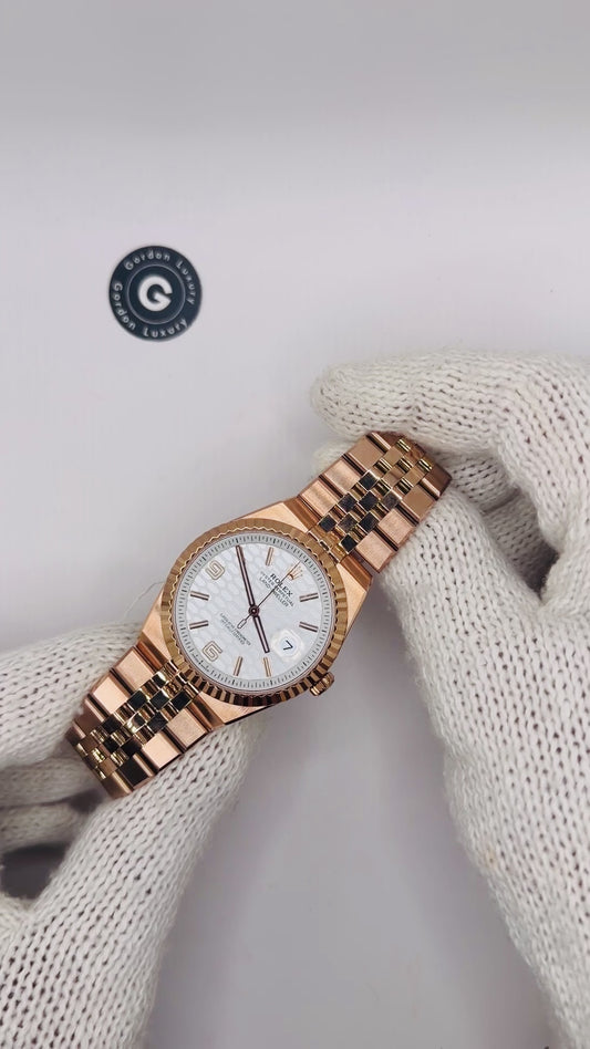 NEW 2025 Land-Dweller 90% 40 mm 127335 Gold Plated Everose