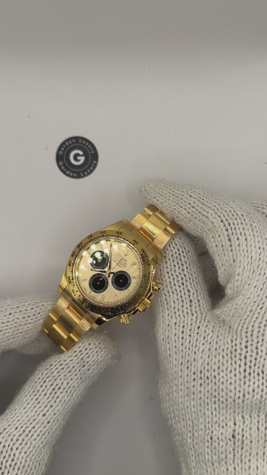 NY 2025 Daytona Samlet (100) 40mm 126508 18K Gult Guld Pikachu Skive