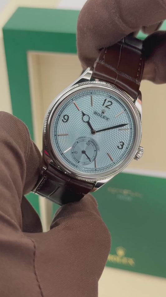 1908 Assembled 39mm 52506 Platinum Ice Blue Dial