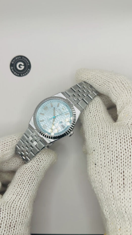 NY 2025 Land-Dweller 90% 40 mm stål-platinbelagt