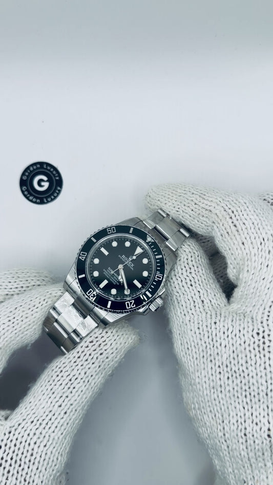 Submariner Assembled (100) 41mm 124060 Stainless Steel Black Dial