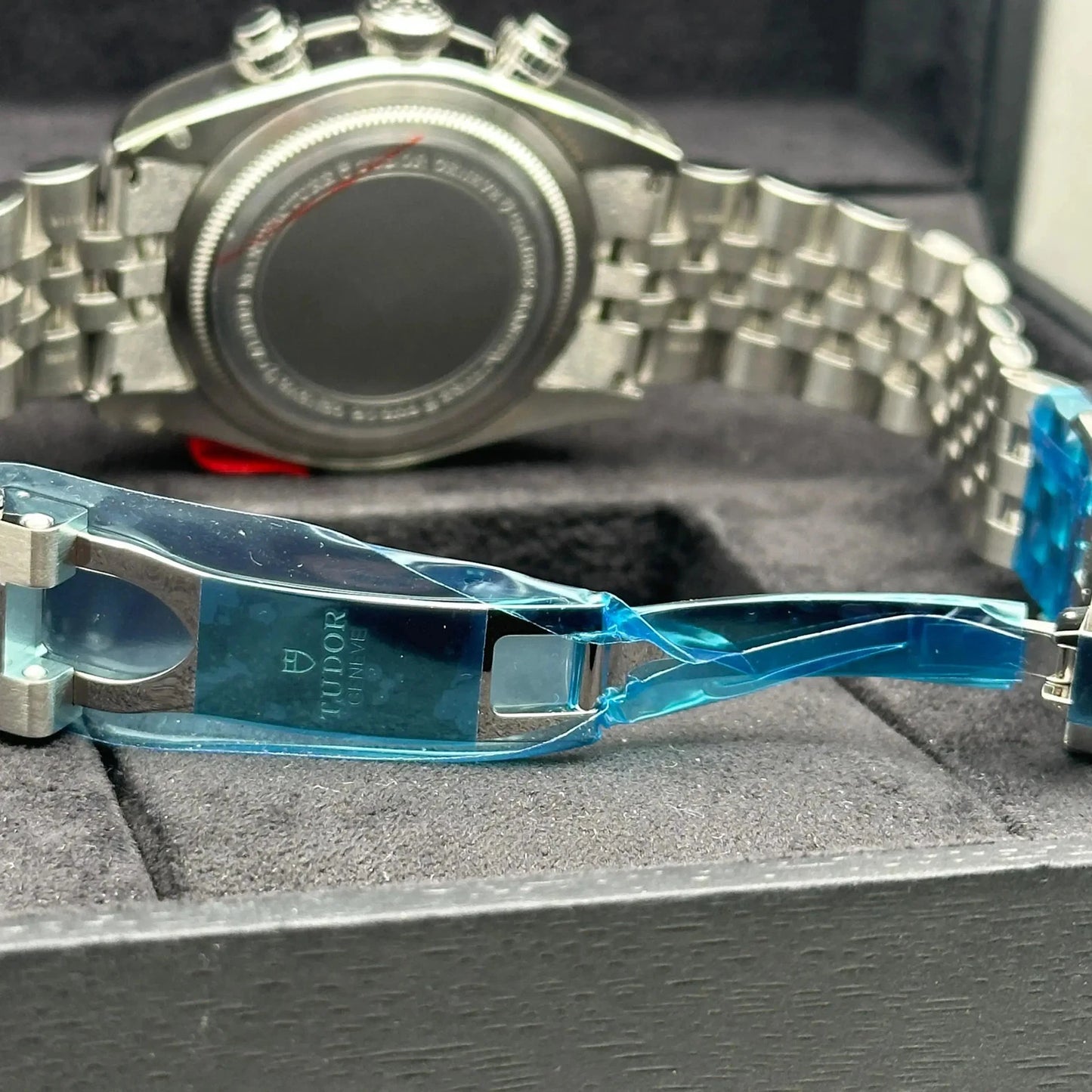 TD Black Bay 79360N 41mm Steel Flamingo Blue Dial Watch