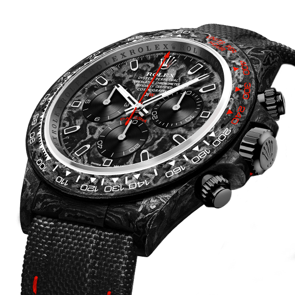 DW Daytona 41 mm Oyster, sort Assembled Speedster