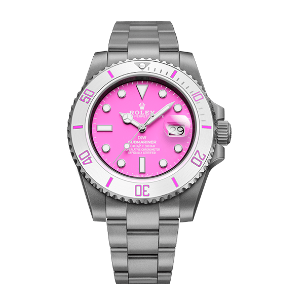 Dw Submariner samlet 41mm fuchsia