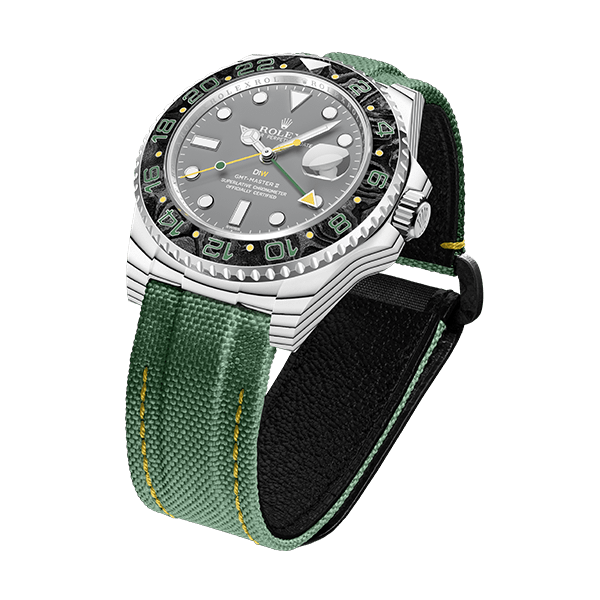 Dw GMT assemblato 41mm Verdant Gray