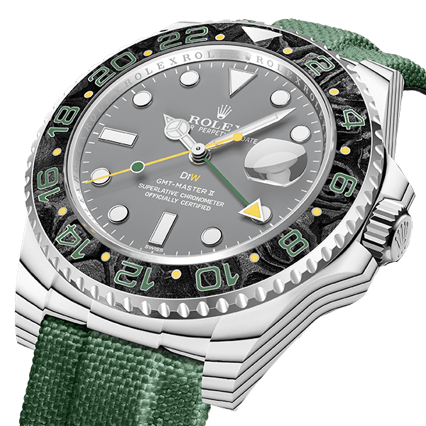 Dw GMT assemblato 41mm Verdant Gray