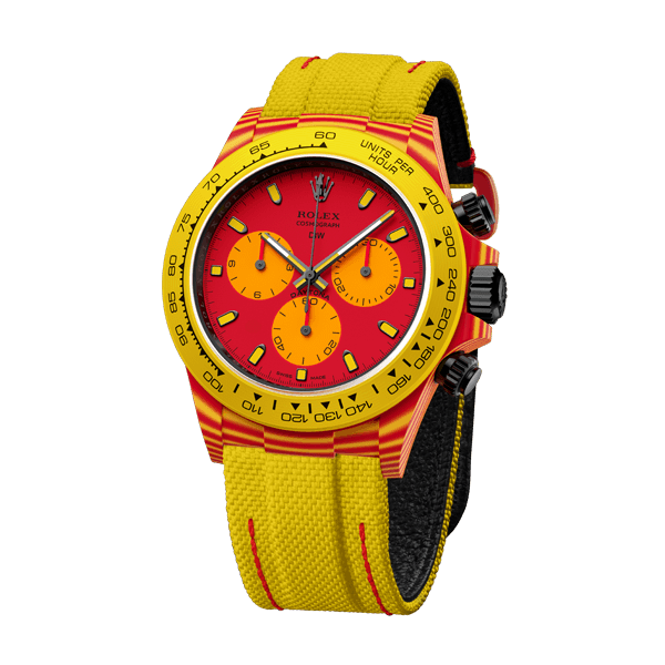 DW Daytona 40mm Oyster, zwart, geassembleerd, Volcano