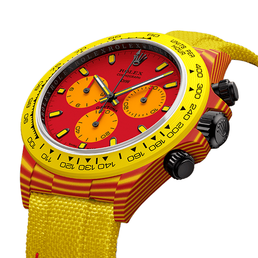 Dw Daytona 40 mm Oyster, noir, assemblé Volcano