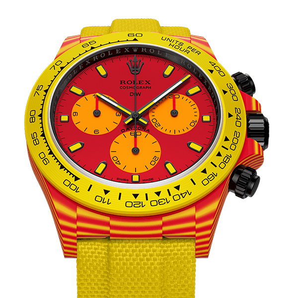 DW Daytona 40mm Oyster, zwart, geassembleerd, Volcano