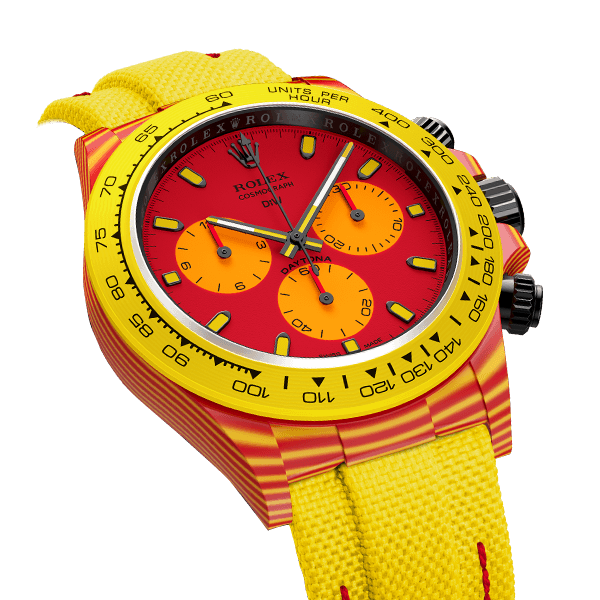DW Daytona 40mm Oyster, zwart, geassembleerd, Volcano