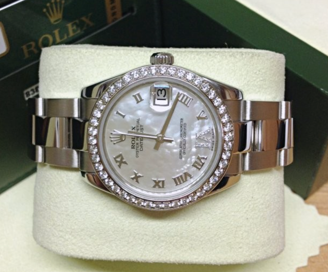 Datejust Lady Assembled (80)  31mm 178384 Diamond Bezel