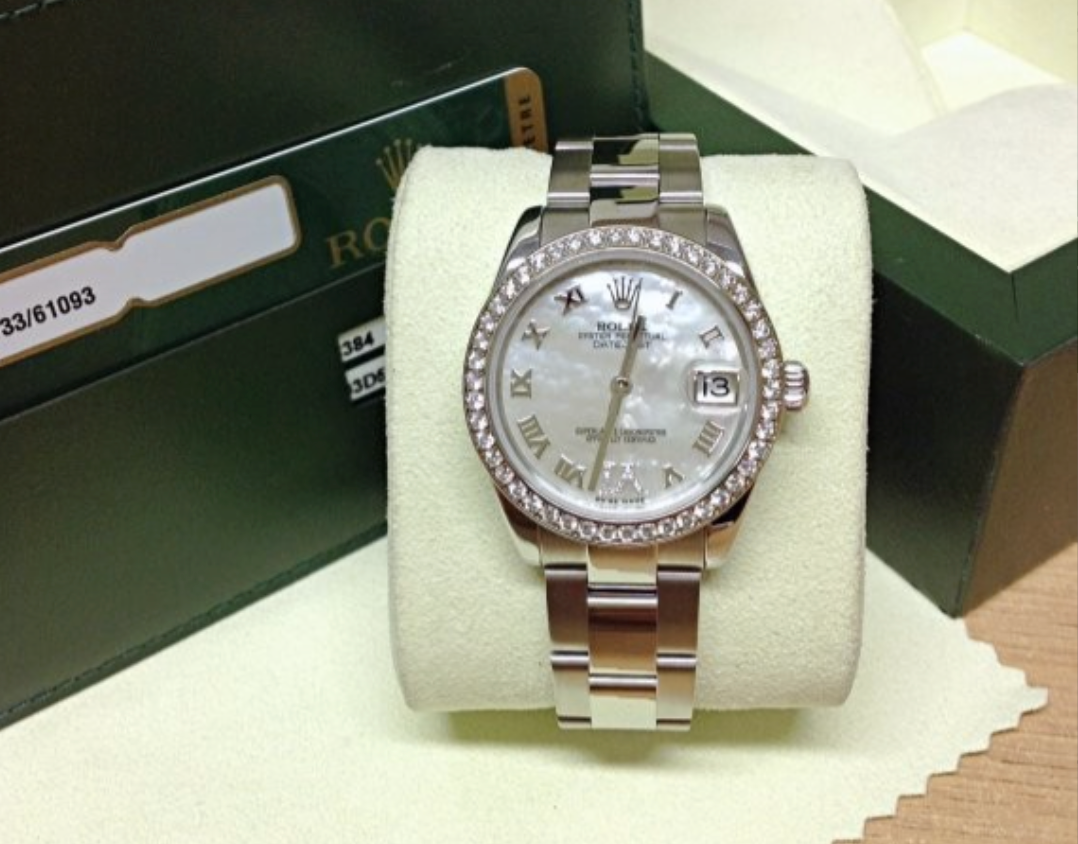 Datejust Lady Assembled (80)  31mm 178384 Diamond Bezel