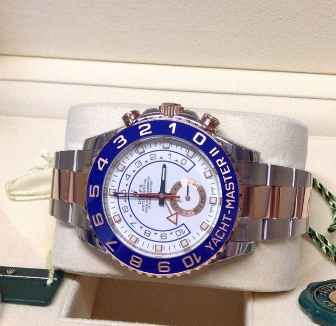 Assembled (80) Yacht-Master II 116681 44mm Bi-Colour