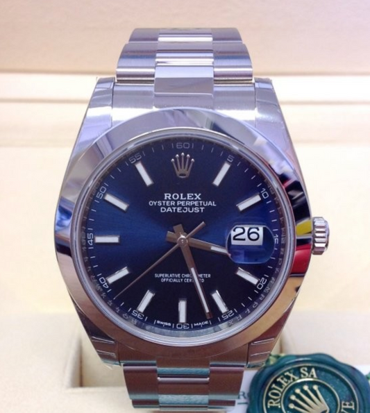 Assembled 80 Datejust 41 126300 Blue Dial