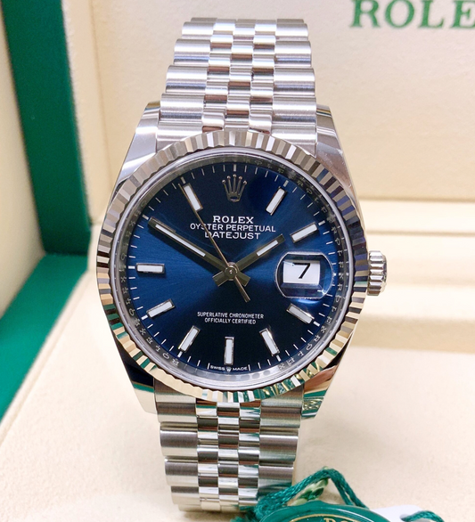 Assembled 80 Datejust 126334 Blue Dial