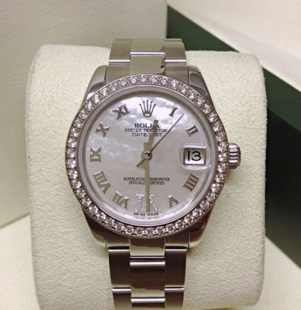 Datejust Lady Assembled (80)  31mm 178384 Diamond Bezel