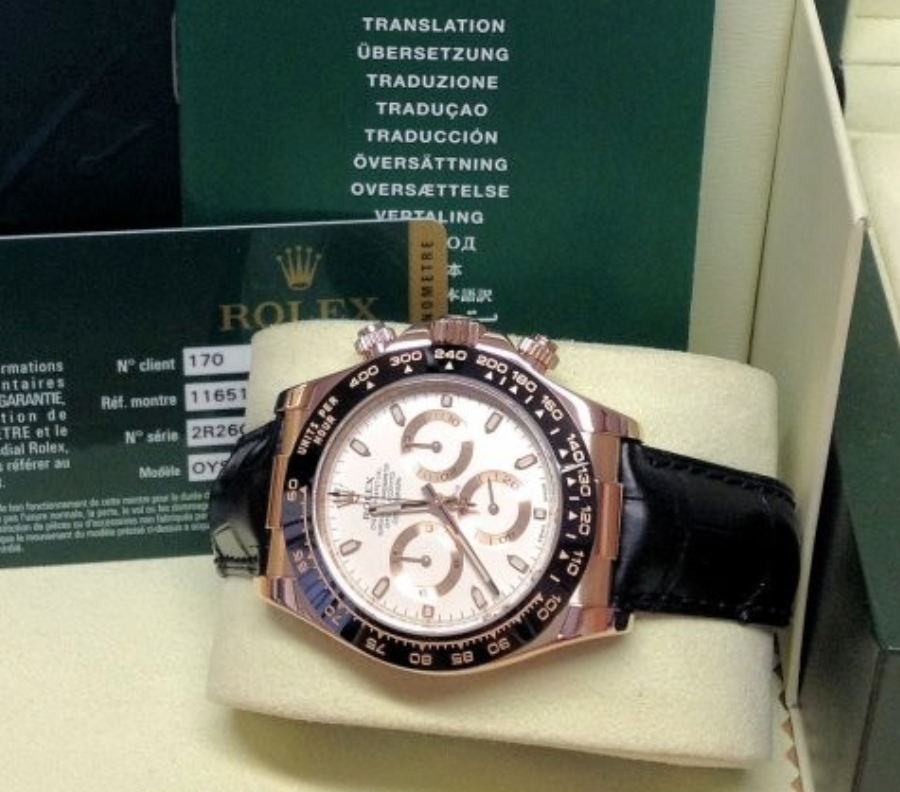 Assembled 80 Daytona 116515LN Rose Gold