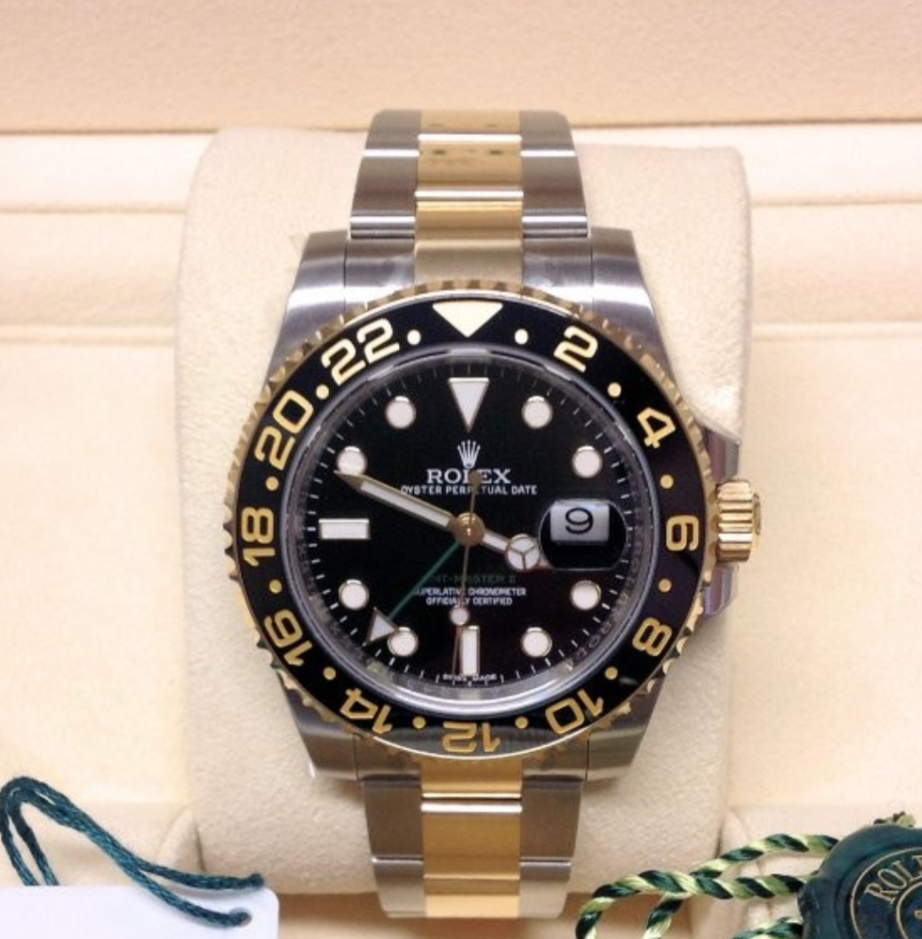 Assembled (80) GMT Master II 116713LN Bi-Colour