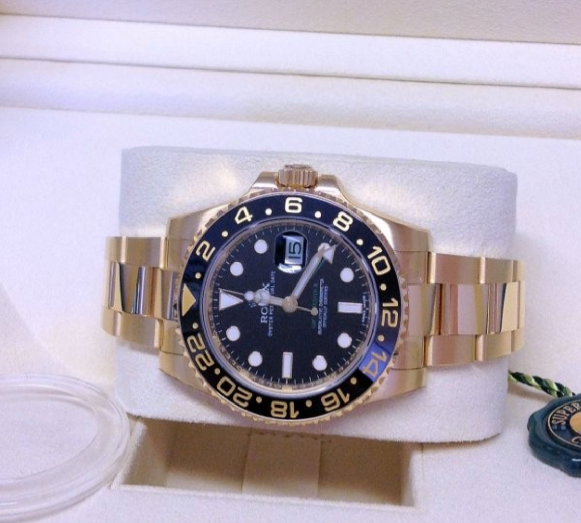 Assembled (80) GMT Master II 116718LN Color Gold