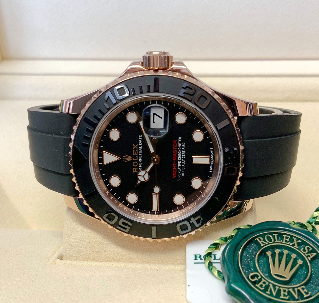 Assembled (80) Yacht-Master I 39mm 116655 color Rose Gold