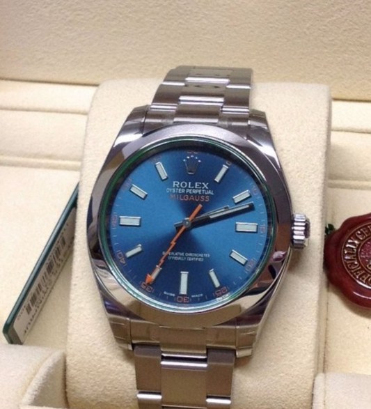 Assembled (80) Milgauss 116400GV Blue Dial