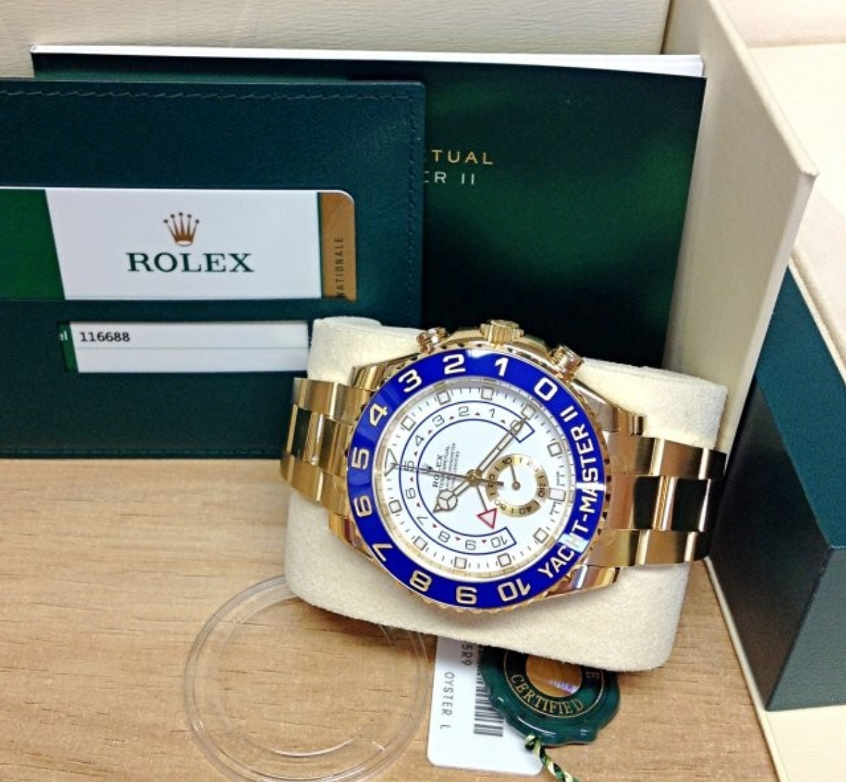 Assembled (80) Yacht-Master II 116688 44mm