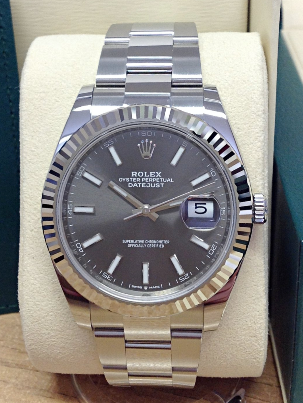 Assembled 80 Datejust 126334 Rhodium Dial