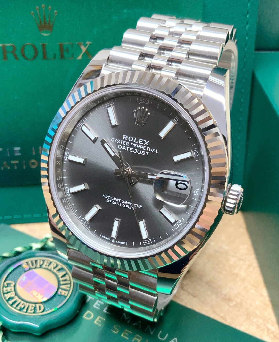 Assembled 80 Datejust 126334 Rhodium Dial