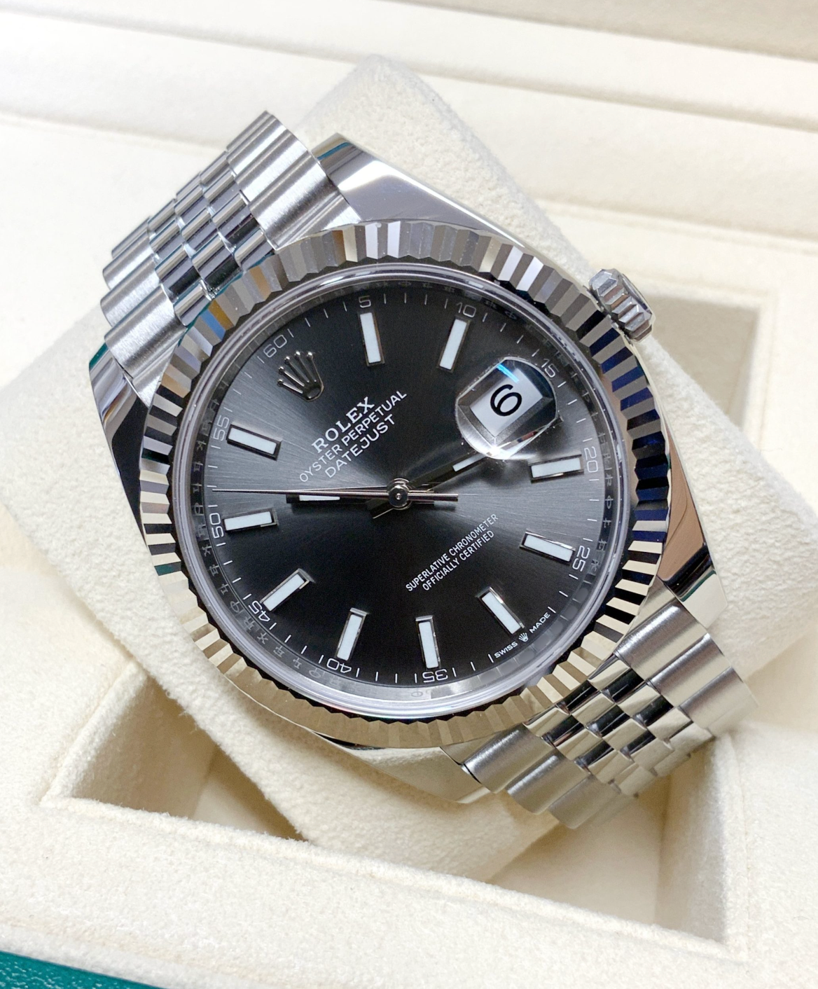 Assembled 80 Datejust 126334 Rhodium Dial