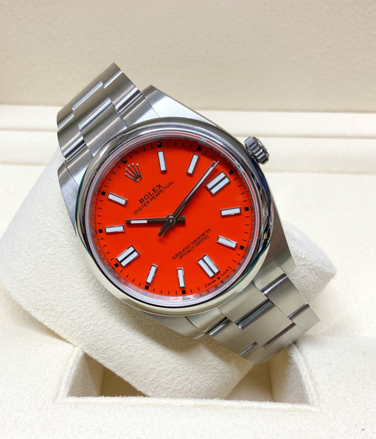 Oyster Perpetual Assembled (100) 36mm 126000 Red Coral Dial